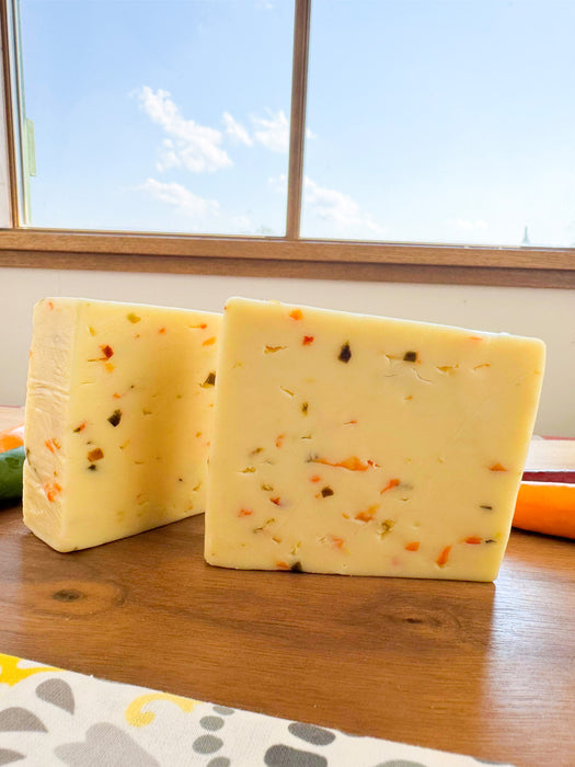 Monterey Jack with Habanero Peppers