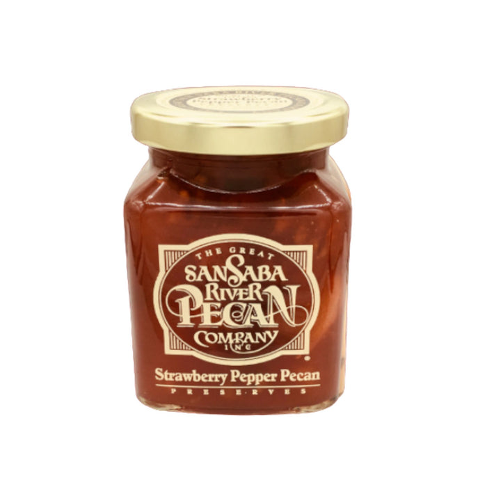 SANSABA STRAWBERRY PEPPER PECAN PRESERVE 11OZ