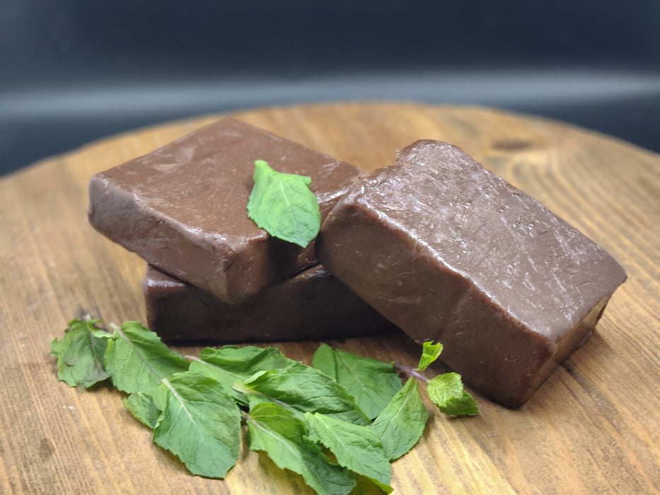 Chocolate Mint Cheese - made "in haus"