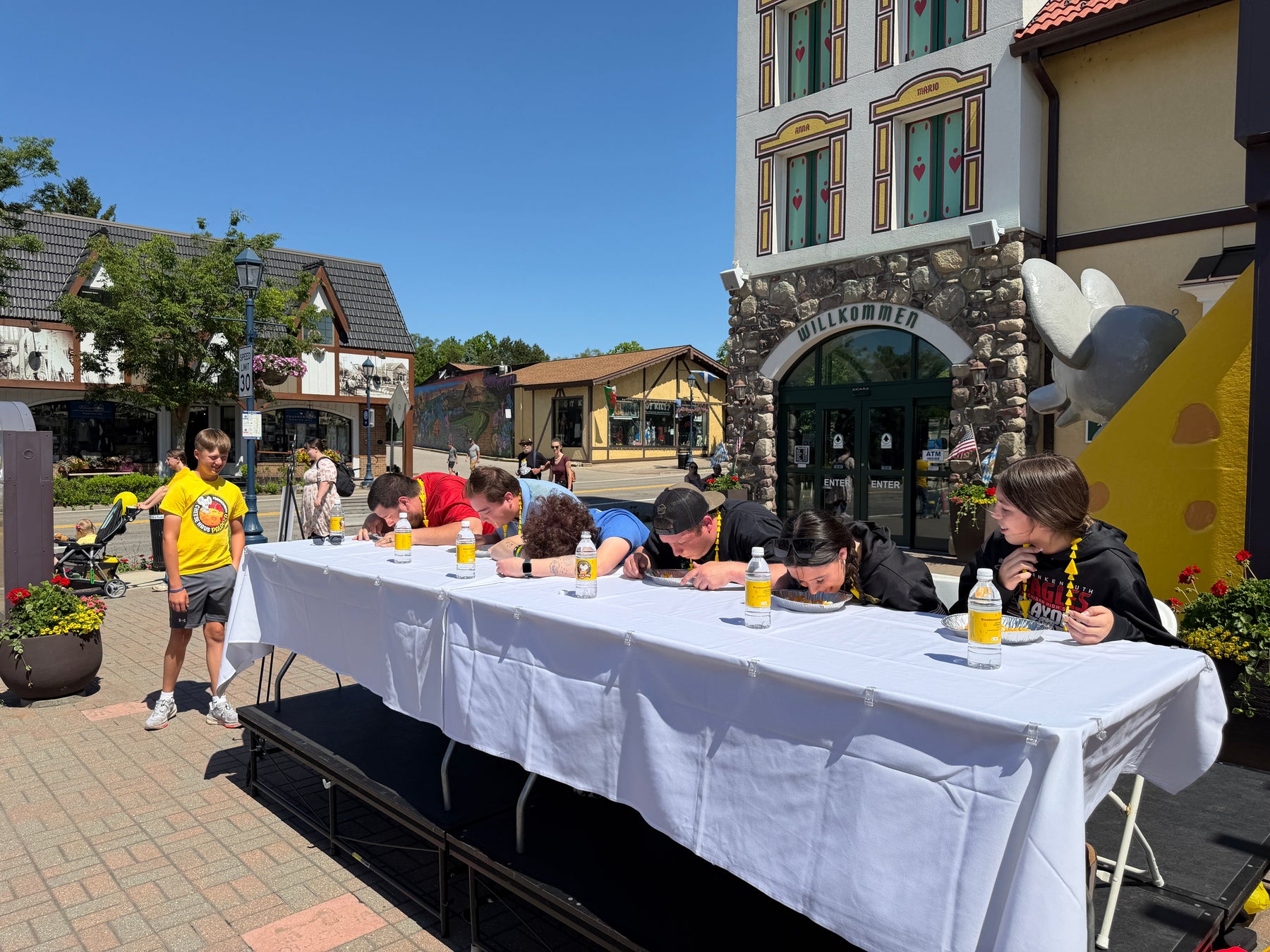 Cheese Curd Eating Contest