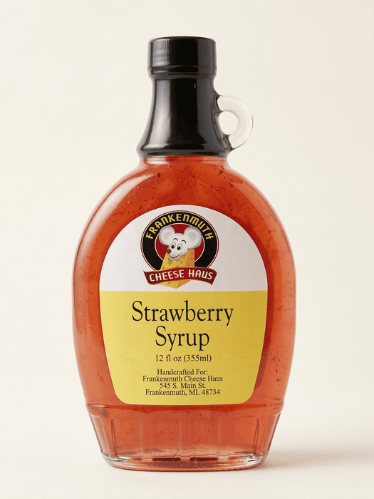 STRAWBERRY SYRUP 12OZ