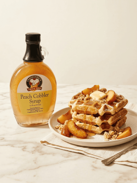 PEACH COBBLER SYRUP 12OZ