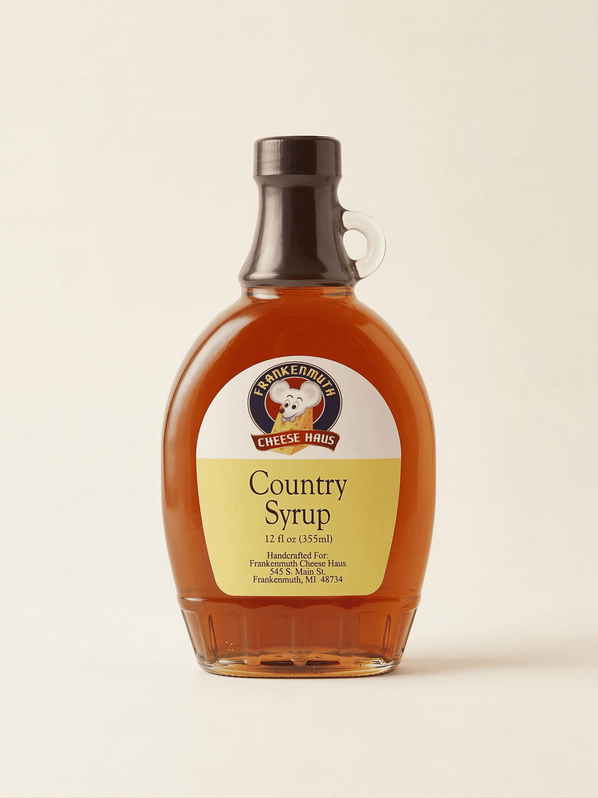 COUNTRY SYRUP 12OZ — Frankenmuth Cheese Haus
