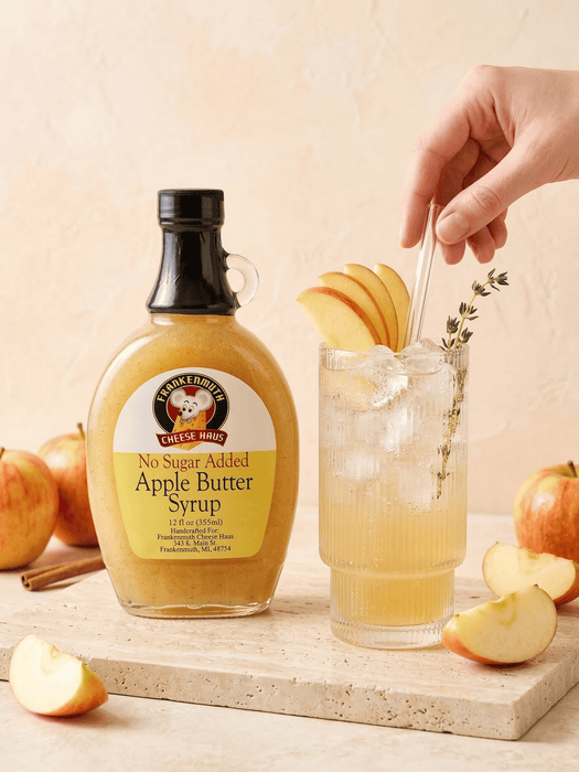 NO SUGAR ADDED APPLE BUTTER SYRUP 12oz
