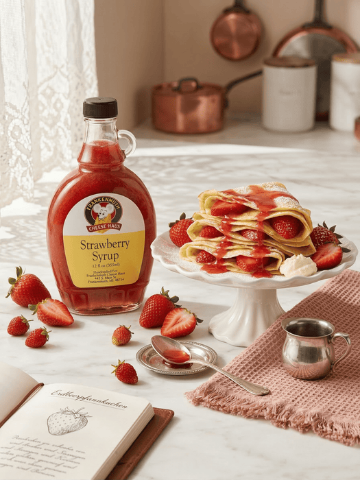 STRAWBERRY SYRUP 12OZ