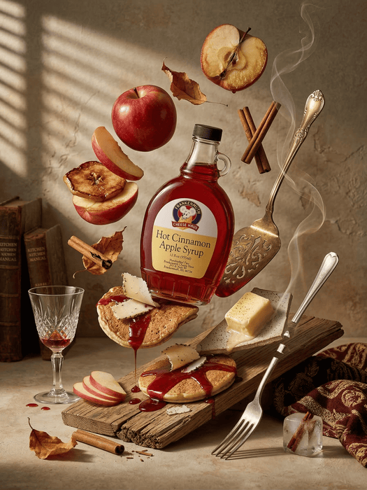 HOT CINNAMON APPLE SYRUP 12oz