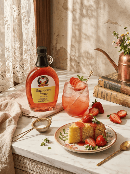 STRAWBERRY SYRUP 12OZ