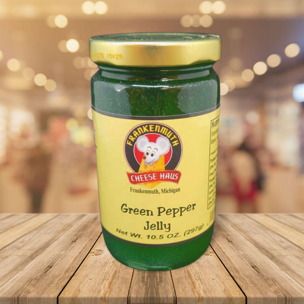 Green Pepper Jelly — Frankenmuth Cheese Haus