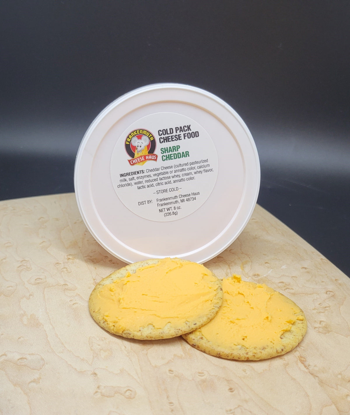 Sharp Cheddar Cheese Spread — Frankenmuth Cheese Haus