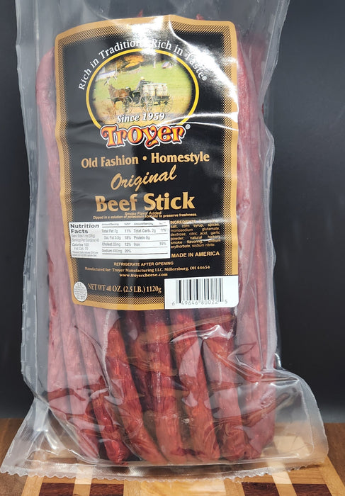 Troyer Beef Sticks