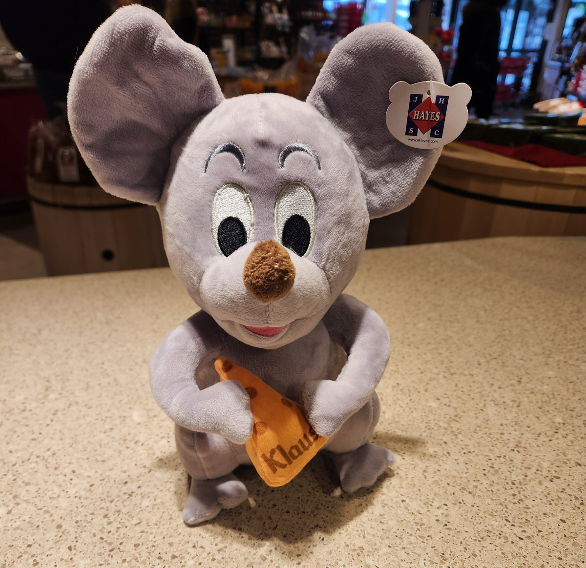 Klaus the Cheese Haus Maus Plush — Frankenmuth Cheese Haus
