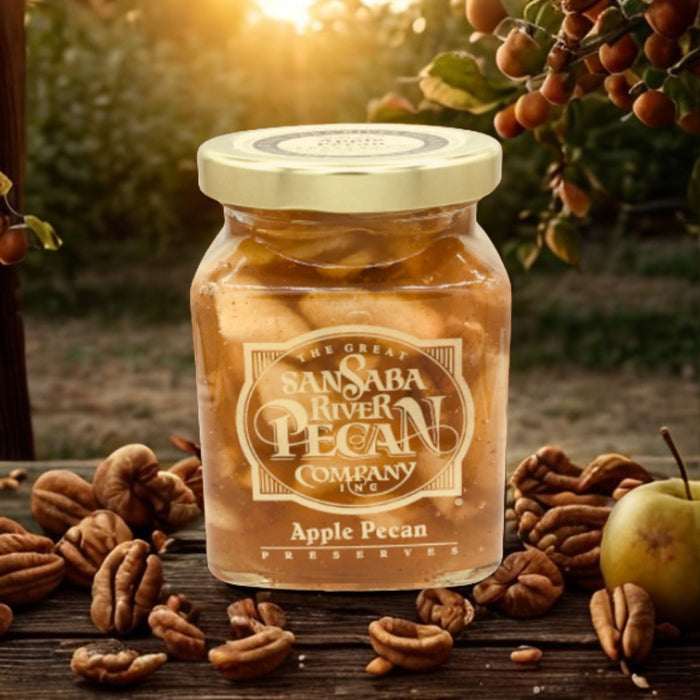 SANSABA APPLE PECAN PRESERVE  11 OZ