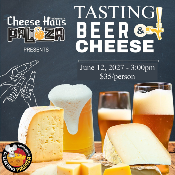 BEER & CHEESE TASTING - PALOOZA 2027 EDITION