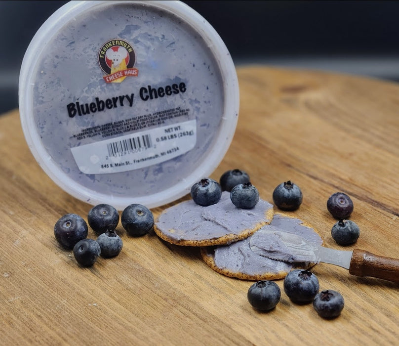 Blueberry Cheese Spread- made "in haus"