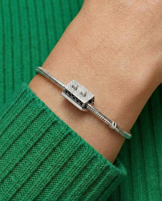 FRANKENMUTH COVERED BRIDGE STERLING SILVER BEAD
