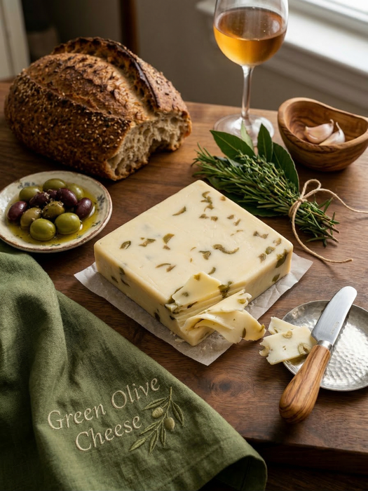 GREEN OLIVE CHEESE