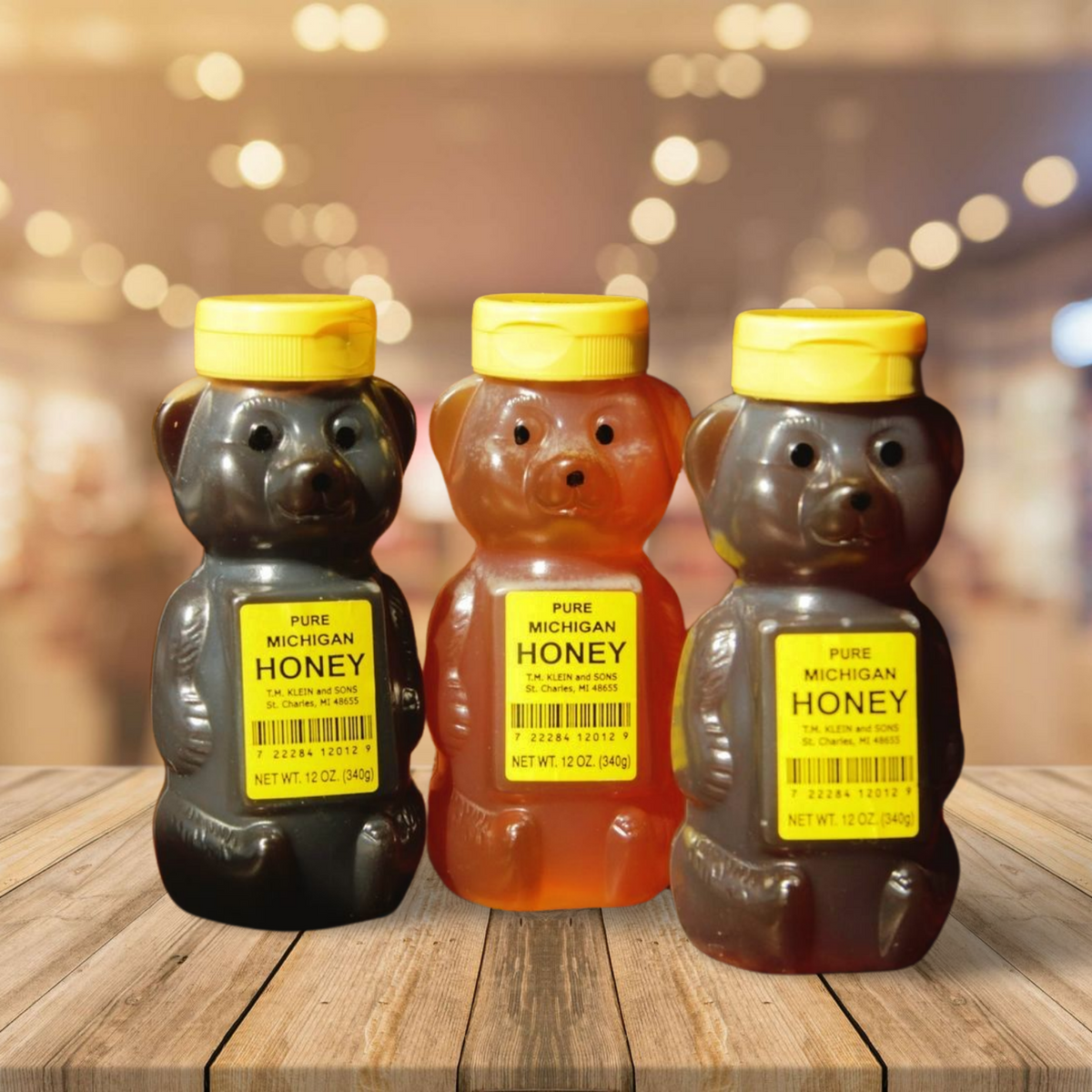 ♡honey♡ 12oz Pure Honey from T.M. Klein & Sons — Frankenmuth Cheese Haus
