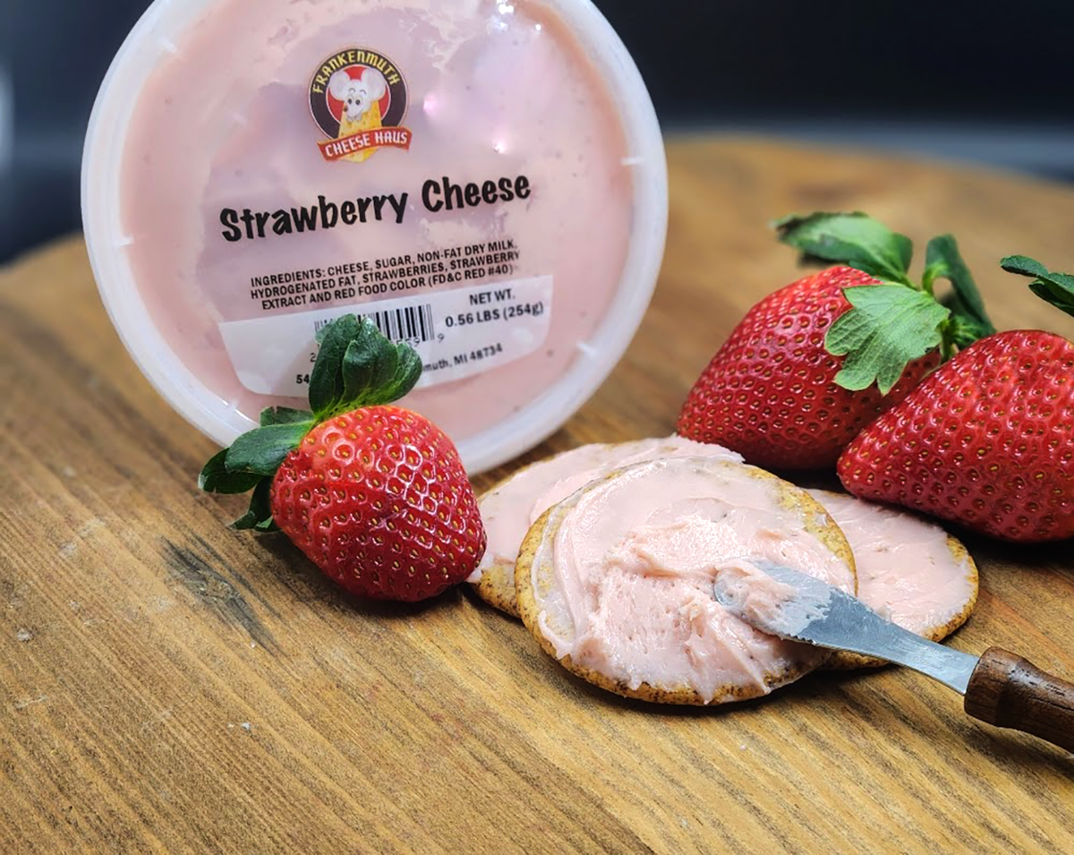 Strawberry Cheese Spread- made 