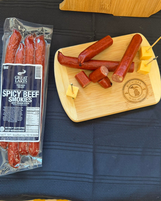Great Lakes Smoked Meats-Spicy All Beef Smokie