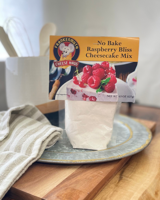 No Bake Raspberry Bliss Cheesecake Mix