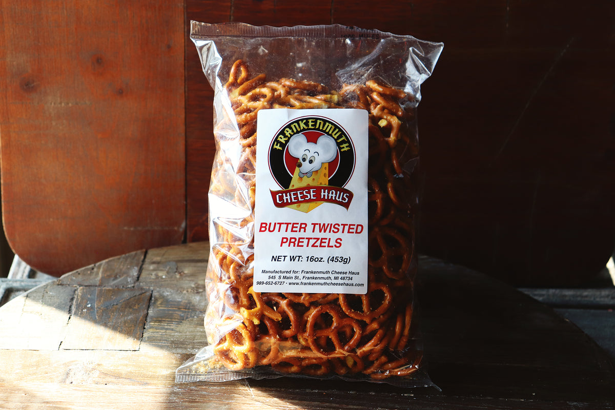 Cheese Haus Butter Pretzels — Frankenmuth Cheese Haus