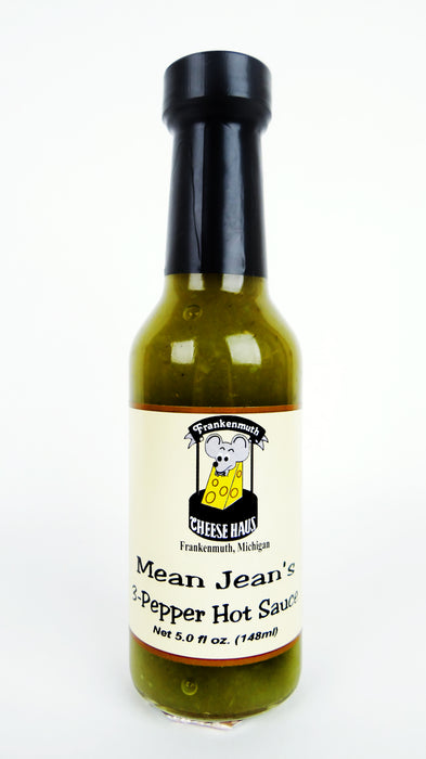 Cheese Haus Mean Jean's 3 Pepper Hot Sauce